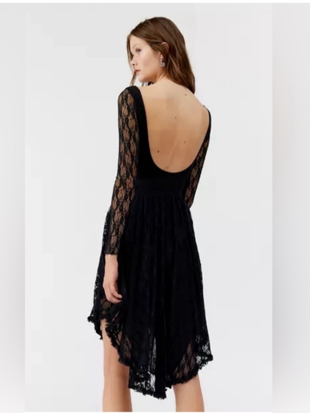 Kimchi Blue Felicity Lace Asymmetrical Dress